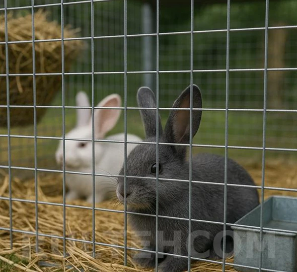 Сетка сварная оцинкованная для изготовления клетокimage - 3