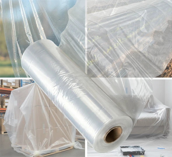 Пленка полиэтиленовая прозрачная - общего назначенияimage - 1