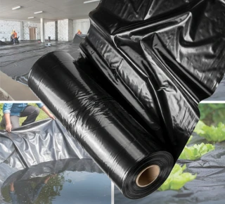 Пленка полиэтиленовая черная - для строительстваthumb image - 1