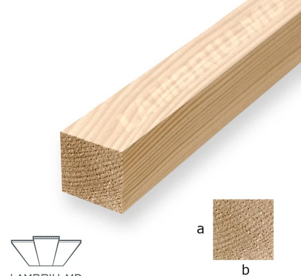 Брусок деревянный "A" 20*40*3000мм - image 1