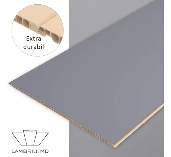 Lambriu PVC laminat PREMIUM 400x3000mm - Q067 - image 1