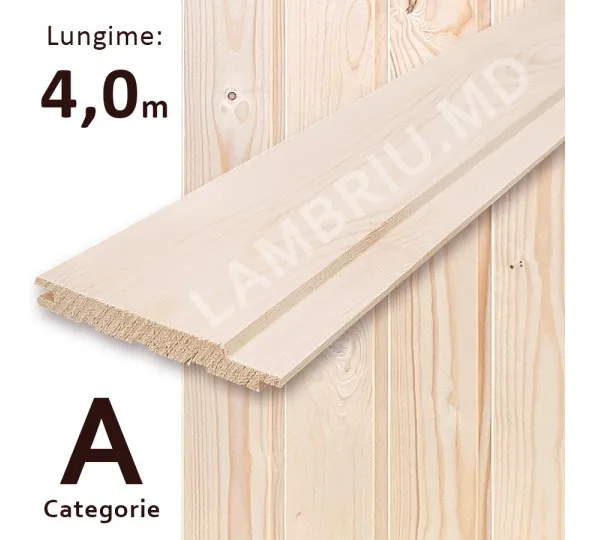 Деревянная вагонка "А" 96*12,5*4000мм - image 1