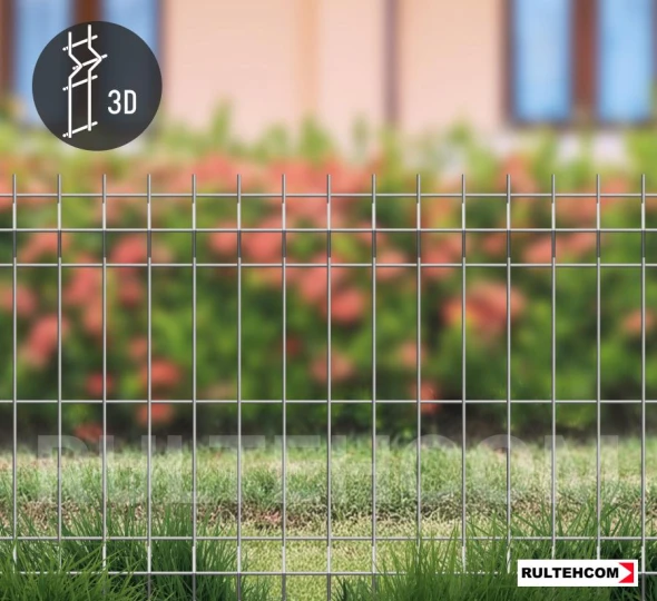 Панель для забора оцинкованная OPTIMA D-3,7 H-0,6м L-2,5м - image 6