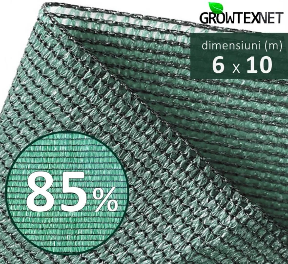Сетка затеняющая, зеленая, 85% H-6м L-10м - image 1