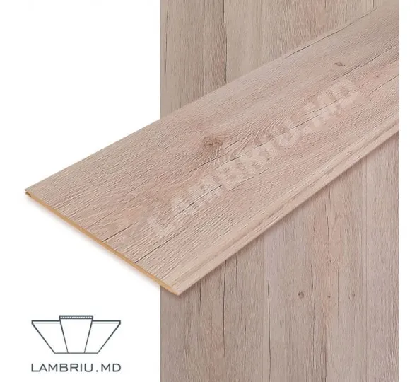 Panou de perete MDF PREMIUM 198x2600mm - Stejar Latte - image 1