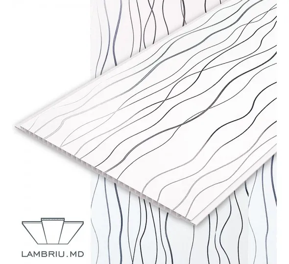 Вагонка ПВХ 250x8x6000мм - Волна - image 1