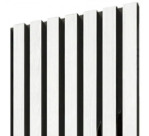 Panou acustic de perete 290Х2750Х18mm - Perla Alba - image 1