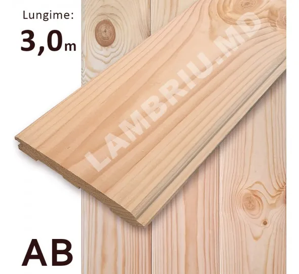 Имитация бруса "АB" 146*20*3000мм - image 1