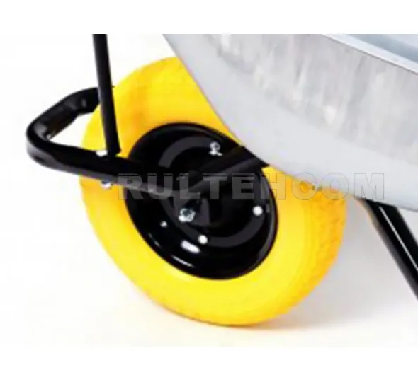 Колесо полиуретановое на подшипнике для строительной тачки - image 1