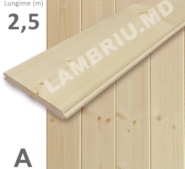 Lambriu lemn "A" STIL 96*12,5*2500mm - image 1