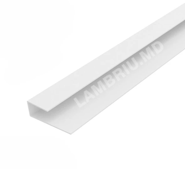 L профиль ПВХ стартовый L-3м - белый UA - image 1