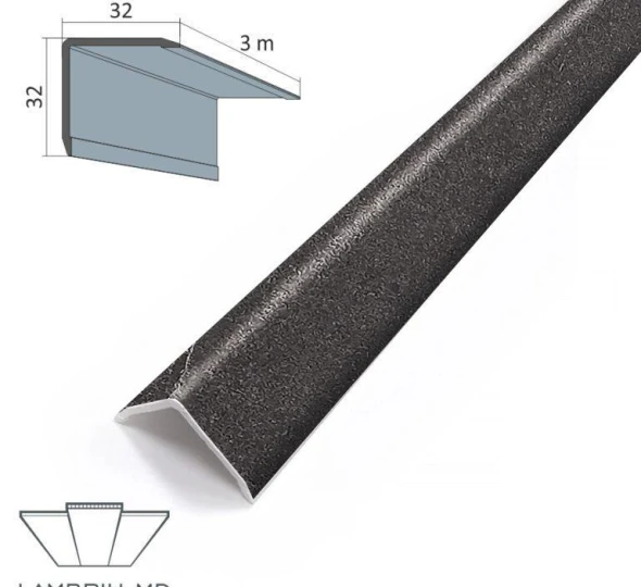Уголок наружный ПВХ ПРЕМИУМ 32x32x3000мм - S452 - image 1
