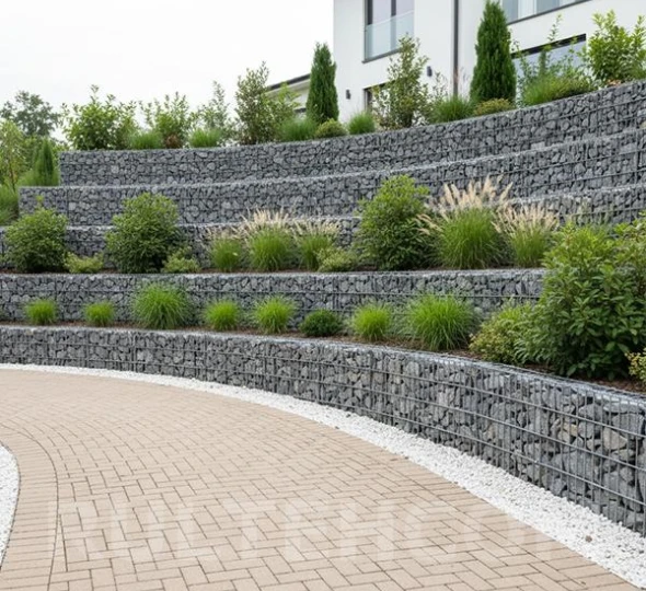 Сетка для габионов 55х55мм D-3,7мм 1,46х2,5м - image 3