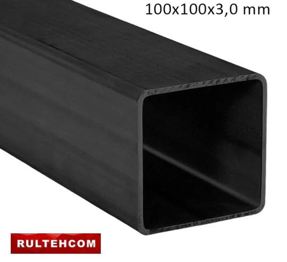 Труба профильная 100х100x3,0 мм L-6м - image 1