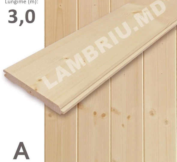 Деревянная вагонка "А" ШТИЛЬ 96*12,5*3000мм - image 1