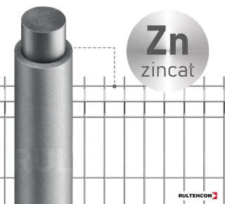 Panou gard bordurat zincat ECO D-3,2 H-1,4m L-2,5m - image thumb 2