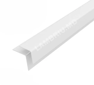 Угол наружный ПВХ L-3м - белый UA