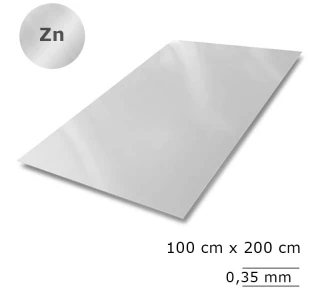 Лист ОЦ 0,35*1000*2000мм