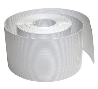 Лента для ограждения 190Р белая RAL9003