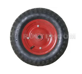 Колесо пневматическое с подшипником для строительной тачки
