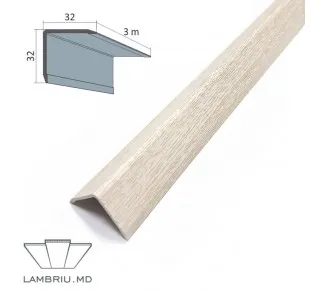 Уголок наружный ПВХ ПРЕМИУМ 32x32x3000мм - M026