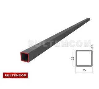 Труба профильная 25х25x2,0 мм L-6м