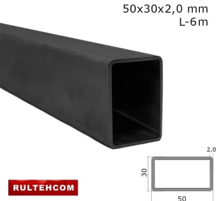 Труба профильная 50х30x2,0 мм L-6м