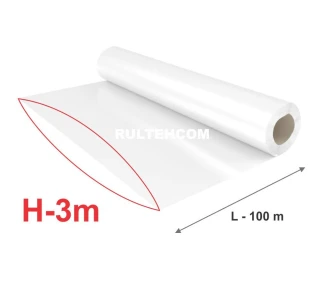 Пленка полиэтиленовая прозрачная РБ (80 мкм) Н-3м L-100м