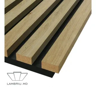 Panou acustic de perete 290Х2750Х18mm - Stejar Galicia - image thumb 2