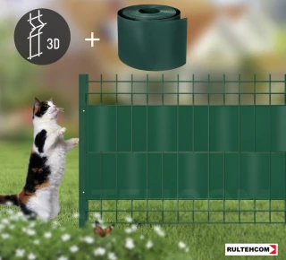 Панель для забора оцинкованная и крашенная (зеленый) ECO  D-3,2 H-0,6м L-2,5м - image thumb 7