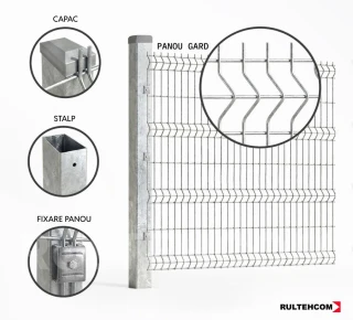 Панель для забора оцинкованная OPTIMA D-3,7 H-0,6м L-2,5м - image thumb 3