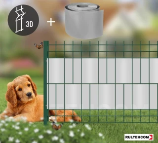 Панель для забора оцинкованная и крашенная (зеленый) OPTIMA D-3,7 H-0,6м L-2,5м - image thumb 6