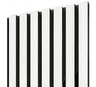 Акустическая стеновая панель 290Х2750Х18мм - Ясень жемчужный