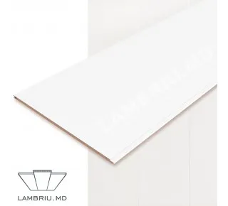 Панель МДФ стеновая ТРИУМФ 238х2600мм - Белый классика