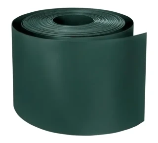 Лента для ограждения 190мм (L-50м) зеленая RAL6005