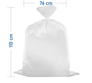 Мешки полиэтиленовые 80 мкн 76x110 см