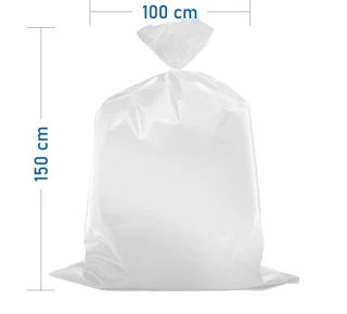 Мешки полиэтиленовые 80 мкн 100x150 см