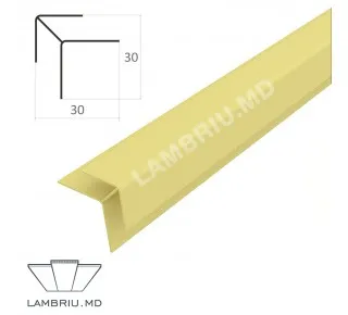 Угол наружный ПВХ L-2,9м - light wood