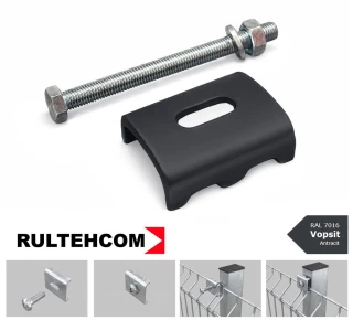 Крепление для панелей 3D 36*30 с болтом М6*70