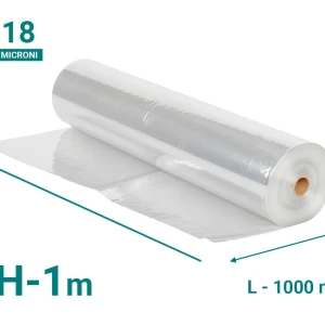 Пленка для мульчирования 18 мкм Н-1м L-1000м VATAN