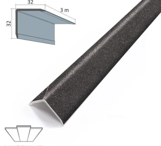 Уголок наружный ПВХ ПРЕМИУМ 32x32x3000мм - S452