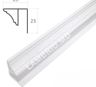 Плинтус ПВХ L-2,9м - белый