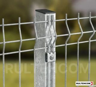 Панель для забора оцинкованная ECO D-3,2 H-2,0м L-2,5м - image thumb 4