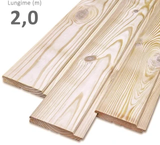 Деревянная вагонка "А" СОФТЛАЙН 96*13*2000мм