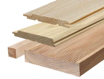 Деревянная вагонка. Изделия из древесины. Бруски